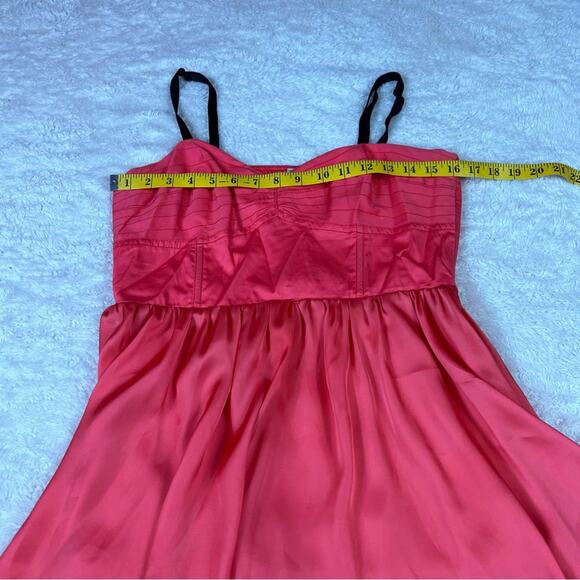 Go International tiered ruffle sweetheart bust red cocktail party dress, 13 - Picture 5 of 9